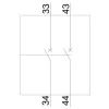Siemens apukytkin 2 NO, sivuasennus 3RV2 suojakatkaisijoille S00/S0 - 3RV29012B