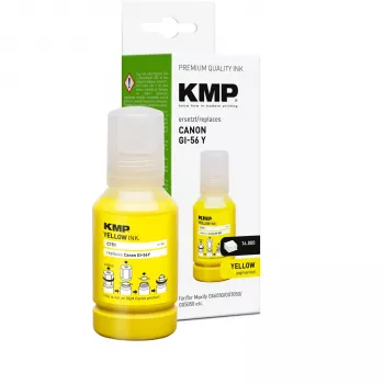 KMP 1584,0009 yhteensopiva keltainen mustepatruuna Canon PIXMA