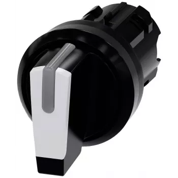 Siemens SIRIUS ACT valintakytkimen etuelementti, valkoinen, 2 asentoa, 22mm 3SU1002-2BN60-0AA0