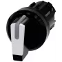 Siemens SIRIUS ACT valintakytkimen etuelementti, valkoinen, 2 asentoa, 22mm 3SU1002-2BN60-0AA0