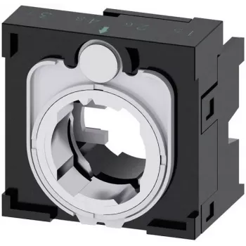 Siemens SIRIUS ACT pidike 4 ohjauslaitteelle, 22 mm, musta muovi, etupaneeliasennus, 3SU1500-0BA10-0AA0