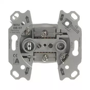 Busch-Jaeger 0231-102 antenniliitäntärasia, 2-reikäinen läpivientirasia 2CKA000230A1555