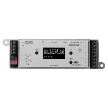 JUNG KNX LED-ohjain 5-kanava DC 5-48V, DIN-kisko, Secure, 390051SLEDE