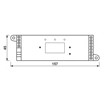 JUNG KNX LED-ohjain 5-kanava DC 5-48V, DIN-kisko, Secure, 390051SLEDE