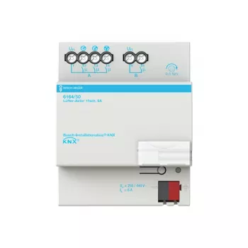 Busch-Jaeger KNX puhallintoimilaite 1-kertainen 6A 6164/50 (6151-0-0241)
