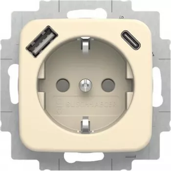 BUSCH-JAEGER SCHUKO-pistorasia USB-A+C, 20 EUCB2USBAC-212 (2CKA002011A6295)