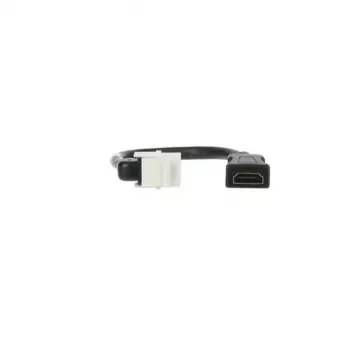BUSCH-JAEGER HDMI Keystone -moduuli pigtail-kaapelilla, 4K UHD, alppivalkoinen (2CKA000230A0478)