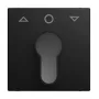 Busch-Jaeger Busch-balance SI keskilevy nuoli ylös/alas -symbolilla, musta matta 2CKA001710A4259