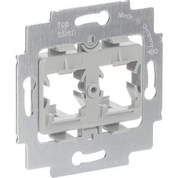 Busch-Jaeger 1820 asennuskehys 2 Modular Jack -liittimelle, harmaa (2CKA001753A8057)