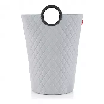 Reisenthel loophome L säilytyskori, harmaa, 25 L, taitettava, alumiinikahvat VT7062