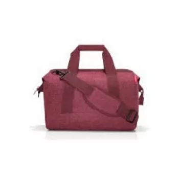 Reisenthel allrounder M matkalaukku twist maroon 18 L MS3104
