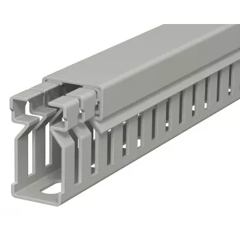 OBO BETTERMANN 6178003 kaapelikanava 2000x15x30 mm harmaa PVC halkaistu