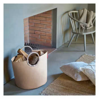 Reisenthel loophome S säilytyskori - Twist Coffee - alumiinikahvat - 12 L - pyöreä VR6043