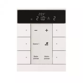 BUSCH-JAEGER huonelämpötilasäädin SBR/U6.0.11-84, 6-toiminen, KNX 2CKA006330A0003