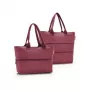 Reisenthel shopper e1 ostoskassi Twist Maroon 12L RJ3104