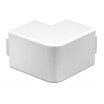 OBO Bettermann WDK 60060 ulkokulmakansi seinä- ja kattokanavalle 60 x 60 mm, puhtaanvalkoinen RAL 9010 (6192319)