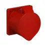 OBO Bettermann CEE-upotuspistorasia 400V 32A 5-napainen 6h IP44 punainen 6109876
