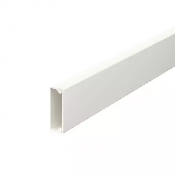 OBO BETTERMANN 6150780 kaapelikanava 2000x30x10 mm puhtaanvalkoinen (RAL 9010), PVC, napsautuskansi, 1 kpl