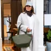 reisenthel Shopper M cord dark matcha ostoskassi ZS5057 - 15 litran tilavuus