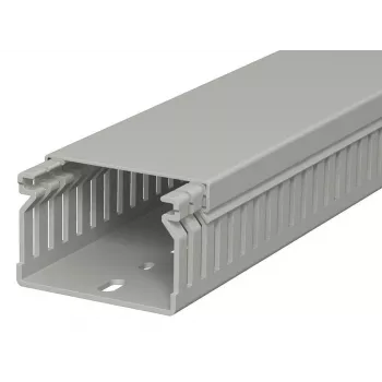 OBO Bettermann LK4 40060 PVC johdotuskanava 40x60 mm, 2 m, harmaa 6178014