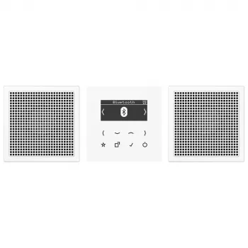 JUNG Smart Radio DAB+ Bluetooth uppoasennusmoduuli valkoinen DABLS2BTWW