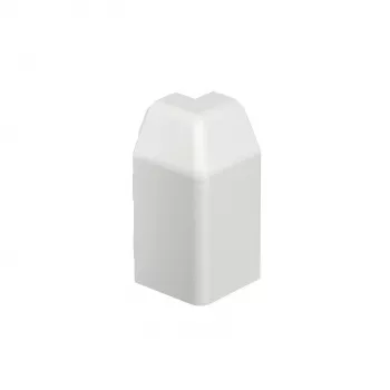 OBO Bettermann SL AE2070 rws ulkokulmakappale 20x70 kaapelikanavalle, puhtaanvalkoinen (RAL 9010), PVC 6132270
