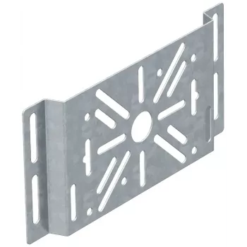 OBO Bettermann MP FS asennuslevy, vaakasuora, 110mm x 225mm, teräs, nauhasinkitty 7084919