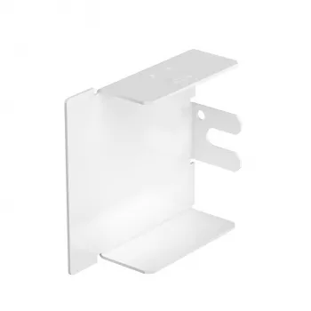 OBO Bettermann LKM E60060RW päätykappale, 60x60mm, teräs, puhtaanvalkoinen