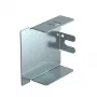 OBO Bettermann LKM päätekappale 60x60mm, teräs, nauhasinkitty, napsautettava, vasen/oikea 6248284