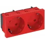OBO Bettermann Vertr pistorasia 33°, 2-osainen Schuko STD-D3S SRO2 6120109