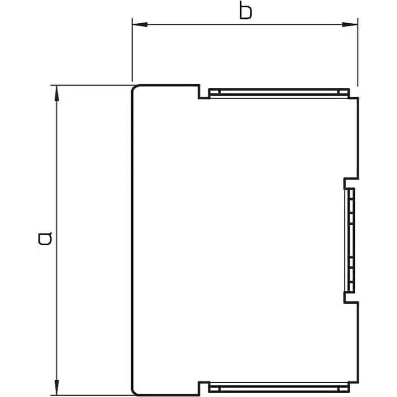 OBO Bettermann Vertr päätytulppa LKM E30030RW (6249410)