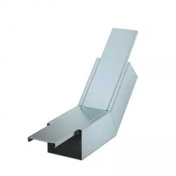 OBO Bettermann PLM BR 0810 FS 45° Nousukulma, nauhasinkitty (7218114)