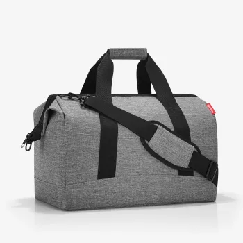 Reisenthel Allrounder L unisex lääkärilaukku vetoketjulla, harmaa monokromaattinen polyesteri (MT7052)