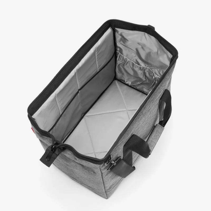 Reisenthel Allrounder L unisex lääkärilaukku vetoketjulla, harmaa monokromaattinen polyesteri (MT7052)