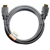 MAXTRACK C 215-2 L HDMI-kaapeli 2 m musta 4K Ultra HD 18 Gbps HDMI 2.0