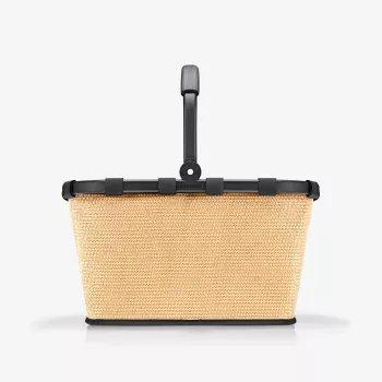 Reisenthel Carrybag Frame Raffia Black ostoskori 22L BK 7079