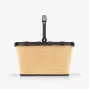 Reisenthel Carrybag Frame Raffia Black ostoskori 22L BK 7079