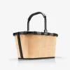 Reisenthel Carrybag Frame Raffia Black ostoskori 22L BK 7079