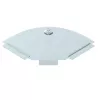 OBO Bettermann RBD 90 100 FS Kansi 90° kulmalle, 100 mm, nauhasinkitty (6036900)