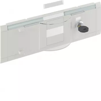 Hager Modulabdeckung GBKEV080319016 GKEV03 OT80 läpinäkyvä kansi (GBKEV080319016)
