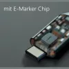 Maxtrack C531-2L USB-C - USB-C kaapeli 3.2 Gen2 10Gbps 100W PD 2 m musta