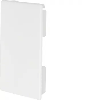 HAGER FB8013069016 päätykappale liikennevalkoinen 130x80 mm kaapelikanavalle