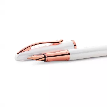 Pelikan Jazz Noble Elegance White kirjoitussarja (täytekynä & kuulakärkikynä, keskikokoinen kärki) 400197471