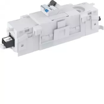 Hager GKEV03SET12 mini-jakokeskus OT80-ikkunapenkkikanavalle, 1-rivinen, 12 moduulia, sis. 1x ADA516D RCBO 16A 30mA tyyppi A