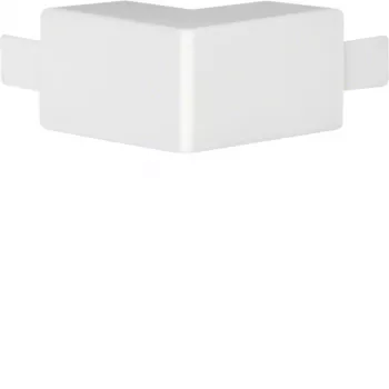 Hager LF-sarja ulkokulma 30x30 mm PVC halogeeniton liikenteenvalkoinen LF3003039016