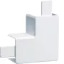 Hager TEH LFF2003559016 lattakulma, halogeeniton, LF/LFF 20x33 mm, valkoinen