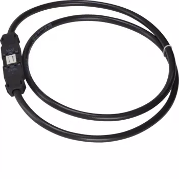 HAGER GKWAD03015 Winsta MINI liitäntäkaapeli 3x2,5mm² 1,5m musta