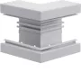Hager BRA6513039016 ulkokulmaprofiili 68x130mm OT80mm liikennevalkoinen alumiini