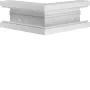 Hager BR6513039016 ulkokulmakappale 130x68mm valkoinen