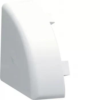 Hager päätytulppa kansi EK4004069016 ABS 40x40mm kaapelikanavalle liikennevalkoinen